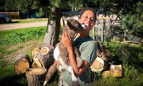 Standbild aus dem Film "Wer schnuckelt in der Heide" © BR/Text und Bild Medienproduktion/Gerrit Mannes 